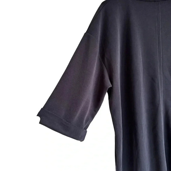 NWT Pure JJill SFTBLKBEAN Sandwashed Loose  Fit Tunic Dress With Pockets XSP - Picture 5 of 12